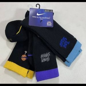 Nike Space Jam crew socks. Size 8-12 Men. 10-13 Women